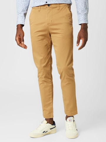 HOLLISTER Slimfit Chino in Groen: voorkant