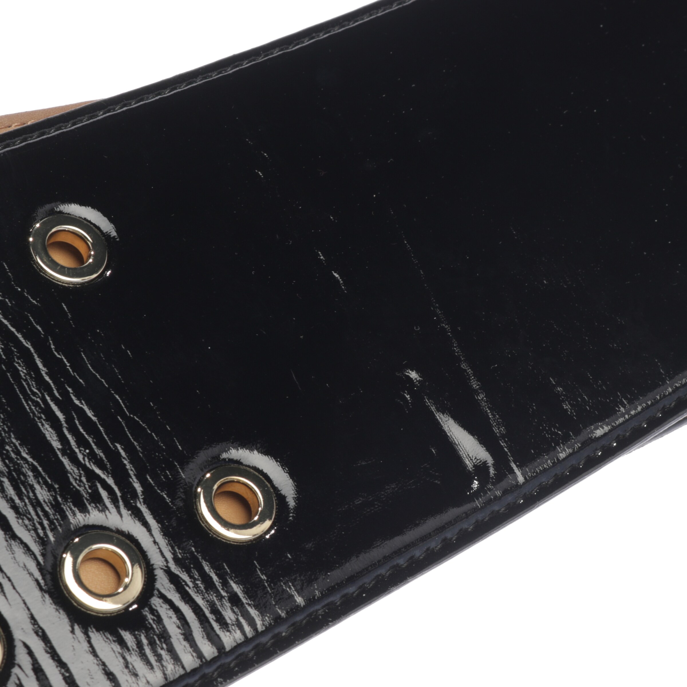 Elisabetta Franchi Gürtel XXL in Schwarz