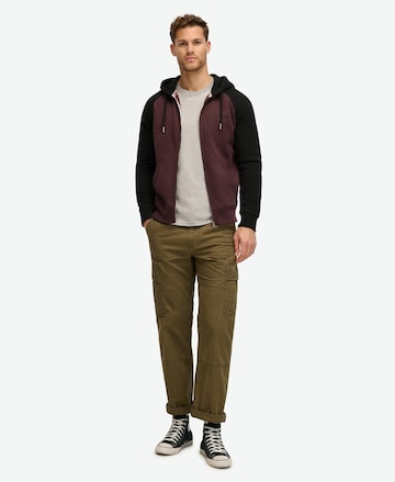 Superdry Sweatvest 'Essential' in Rood