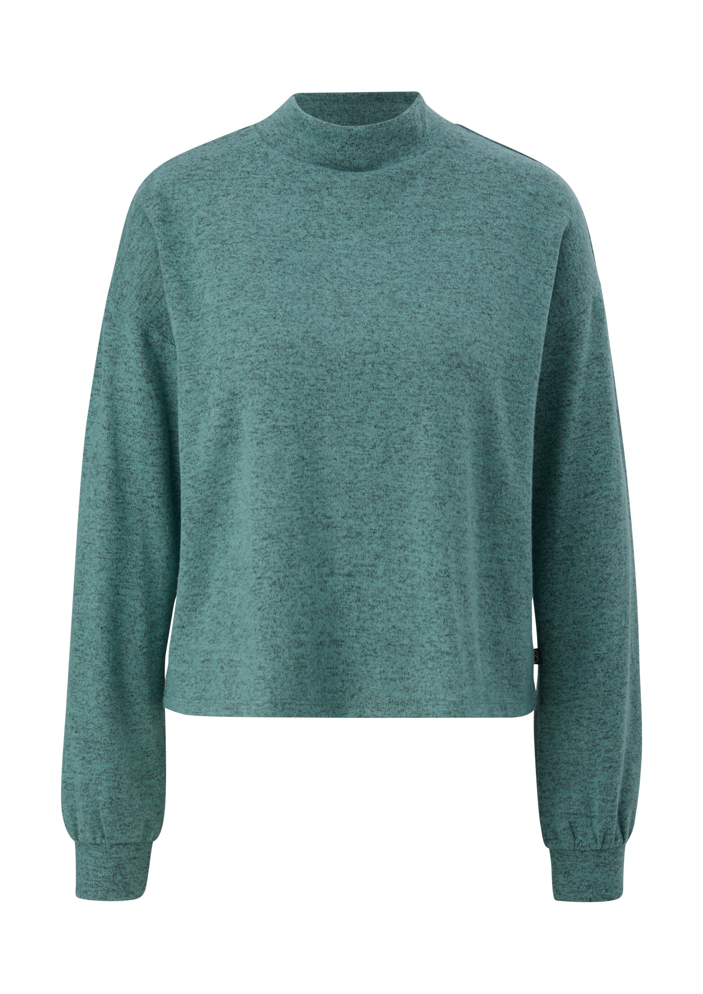 QS Shirt in M in petrol, Produktansicht