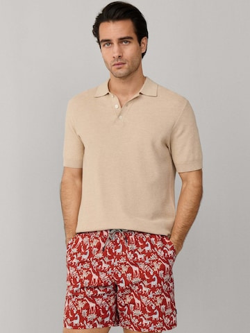 Hackett London Swimming shorts 'Fauna' in Red