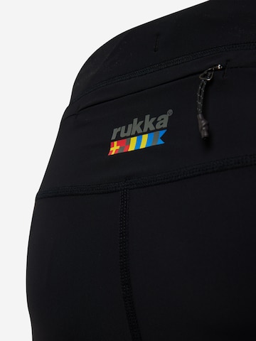 Rukka - Skinny Pantalón deportivo 'MOISIO' en negro