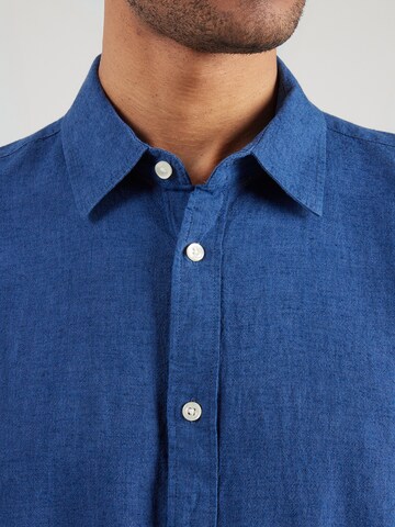 GAP Regular Fit Hemd in Blau