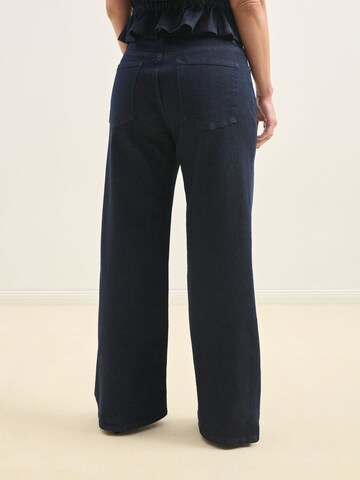 Sálea Wide leg Τζιν σε μπλε