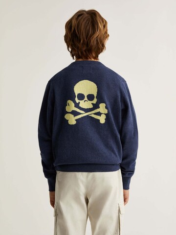 Pullover ' Intarsia ' di Scalpers in blu