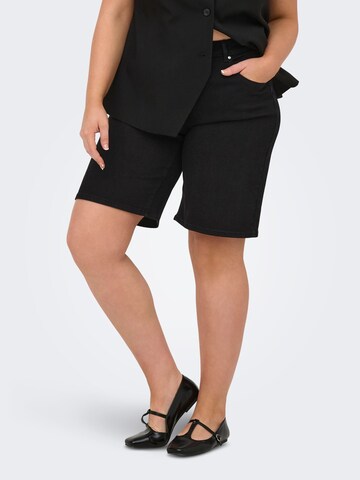 Regular Jean 'CARWilly' ONLY Carmakoma en noir : devant