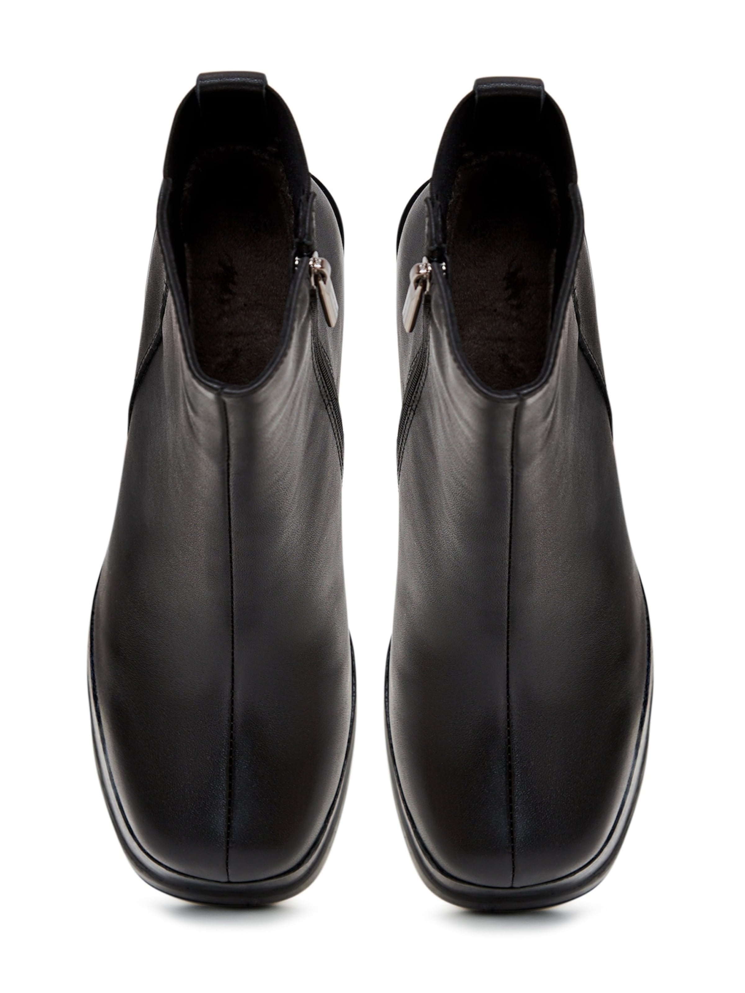 CESARE GASPARI Stiefelette in Schwarz