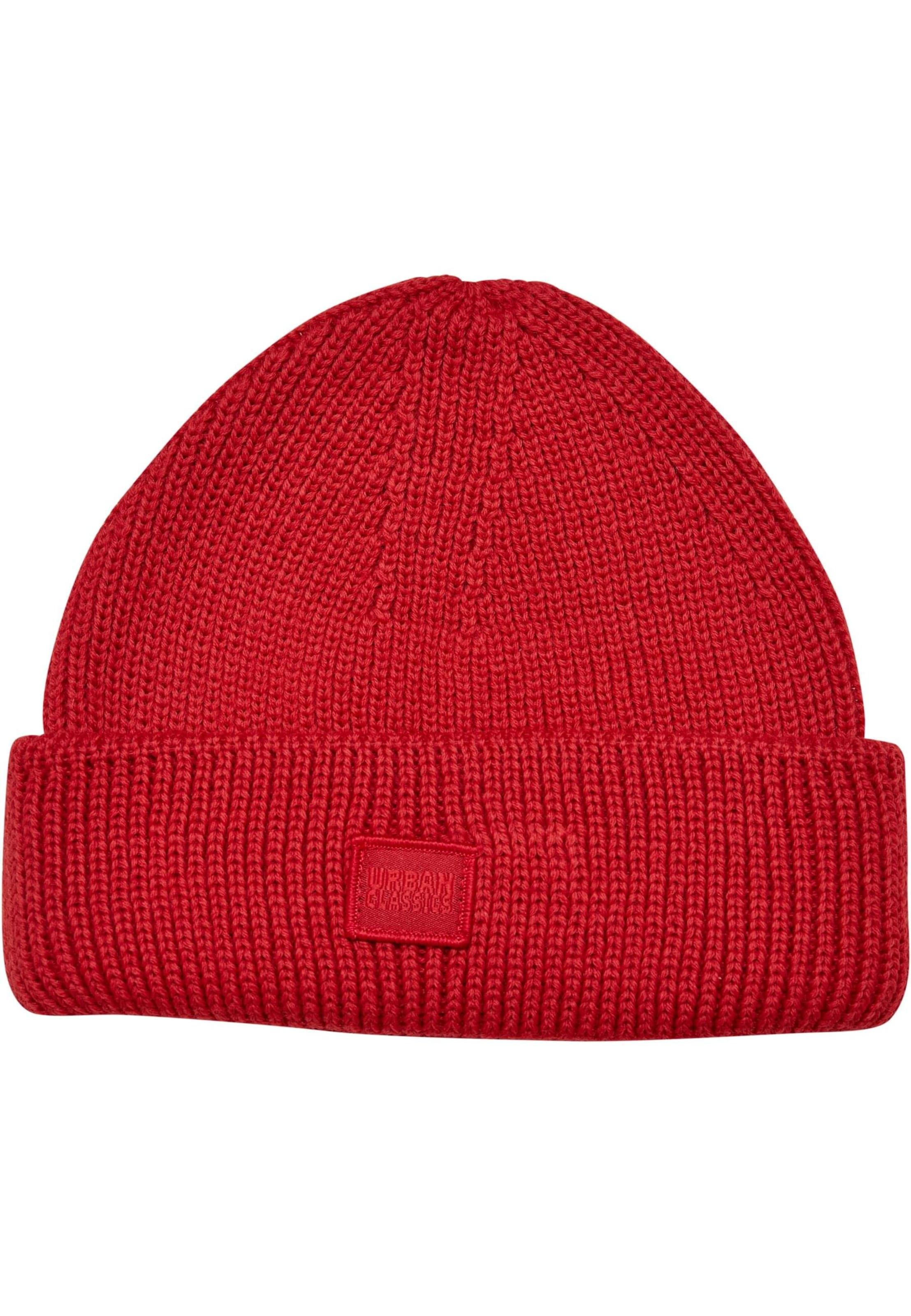 Urban Classics Beanie in Red: front