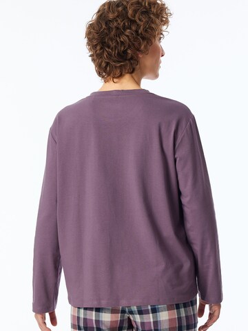 SCHIESSER Schlafshirt 'Mix & Relax' in Lila