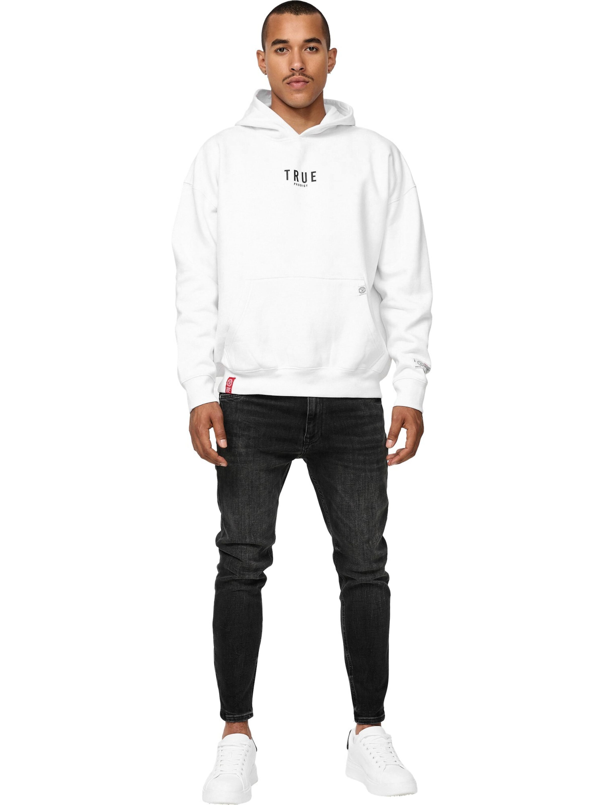 Sweat-shirt 'Quinn' trueprodigy en blanc