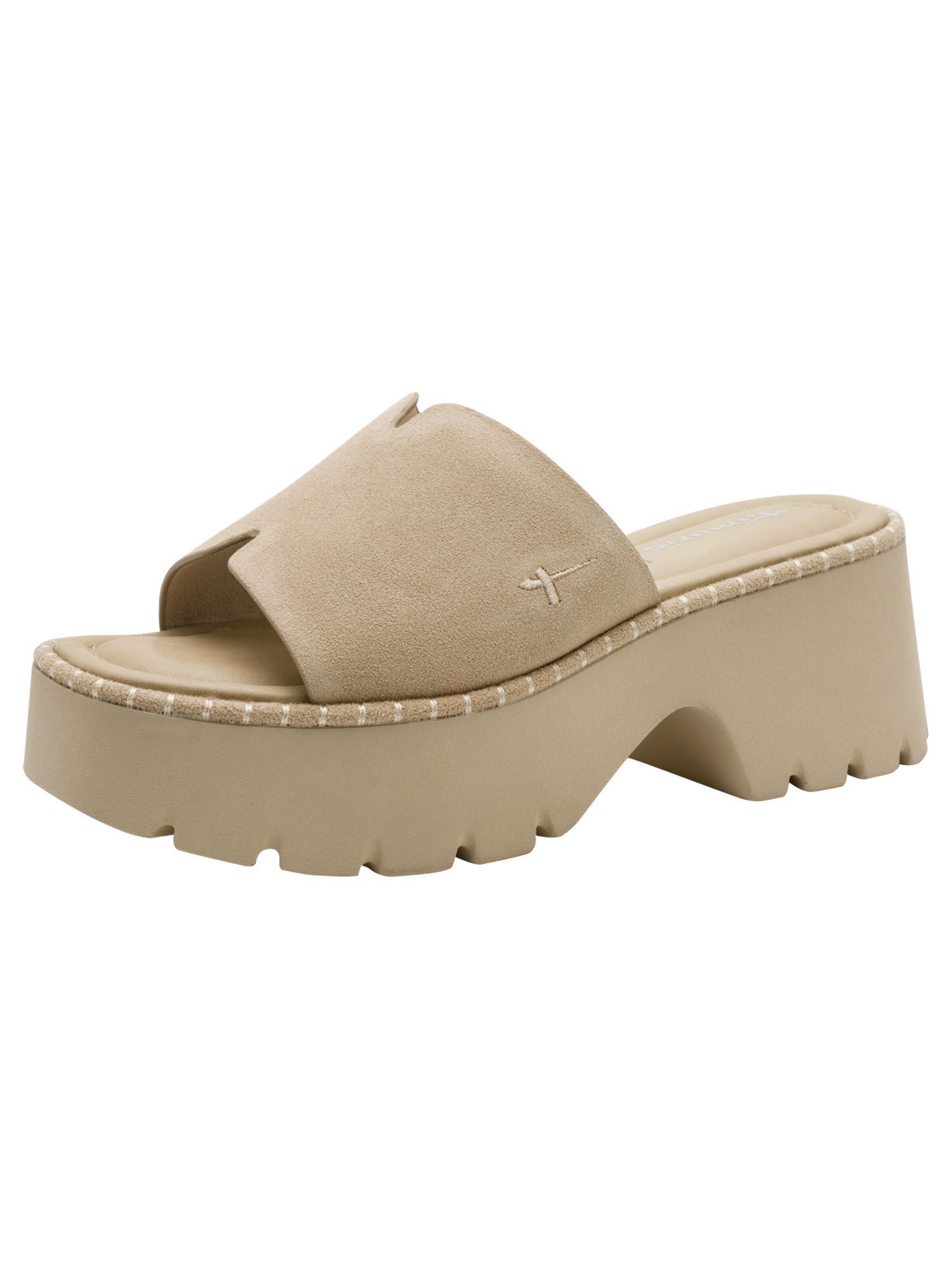Tamaris Muiltjes in Beige: voorkant