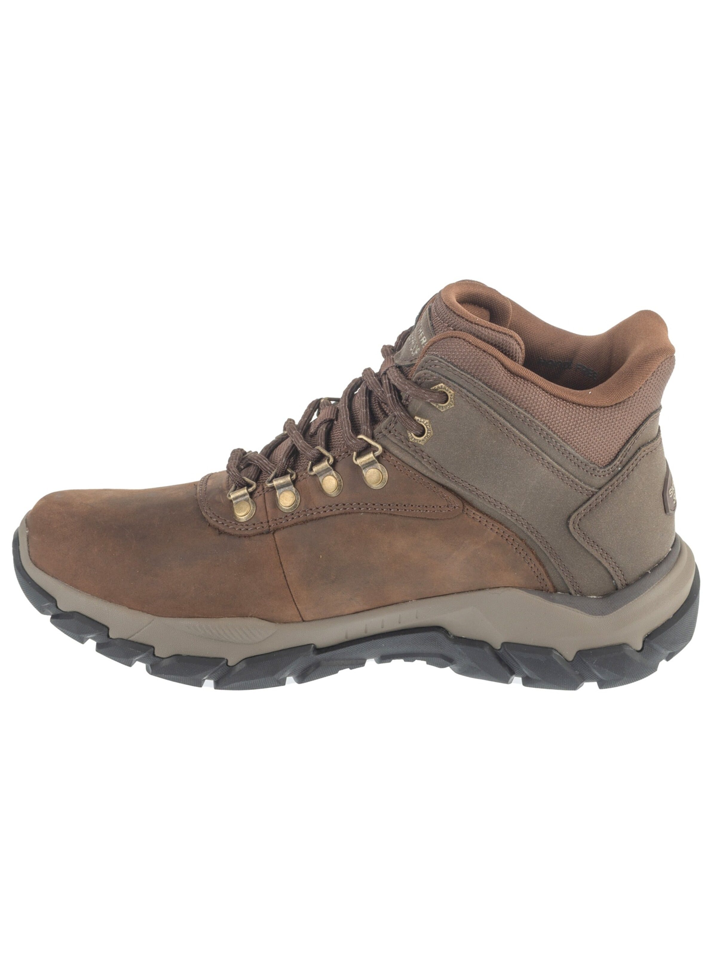 SKECHERS Lace-up boots 'Skechers Santoro - Relic' in Brown: front