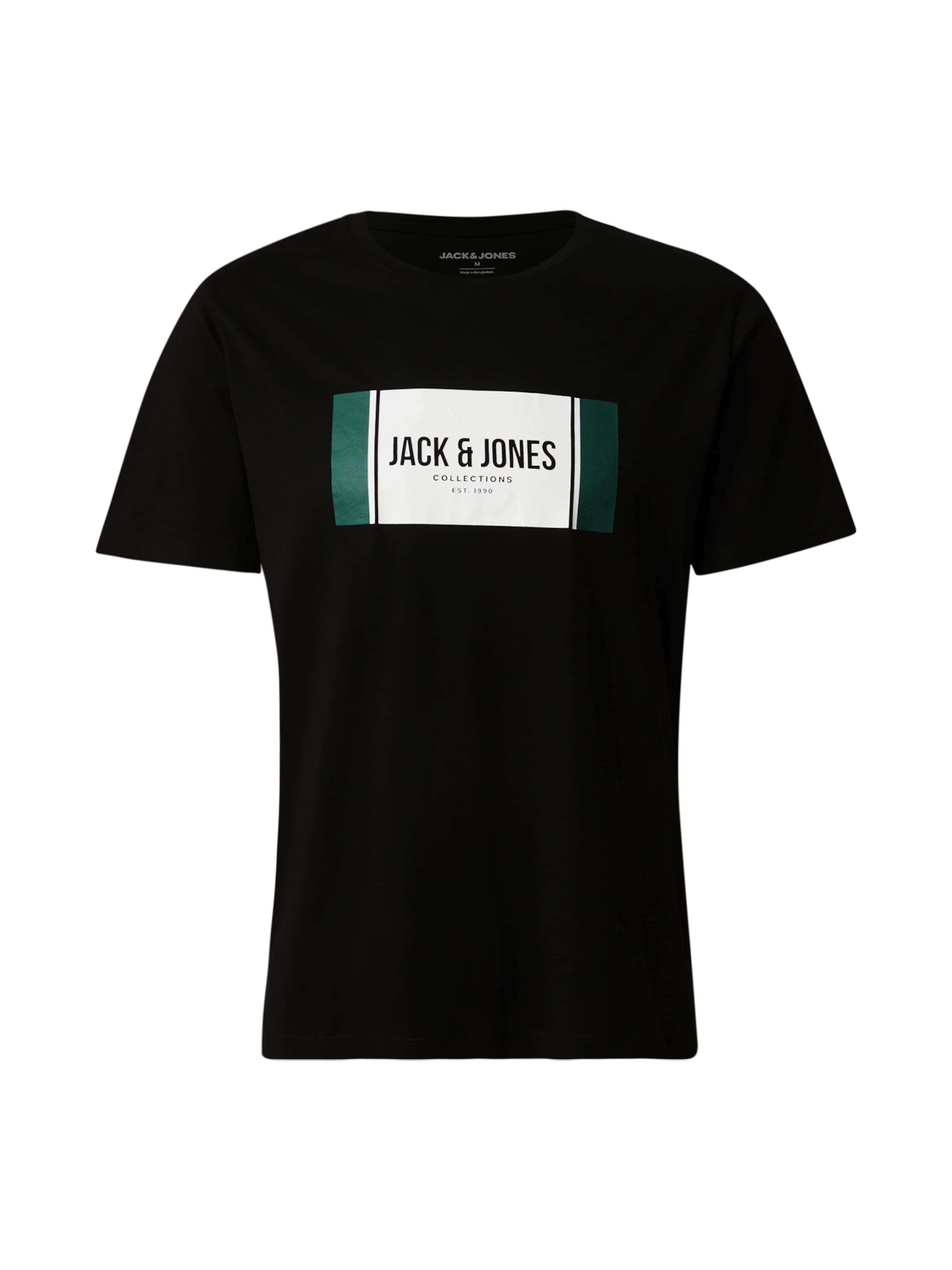 JACK & JONES Футболка 'JJHayato' в Черный: спереди