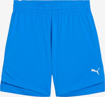 PUMA Regular Sportshorts 'TeamJAWS Starter' in Blau: Vorderseite