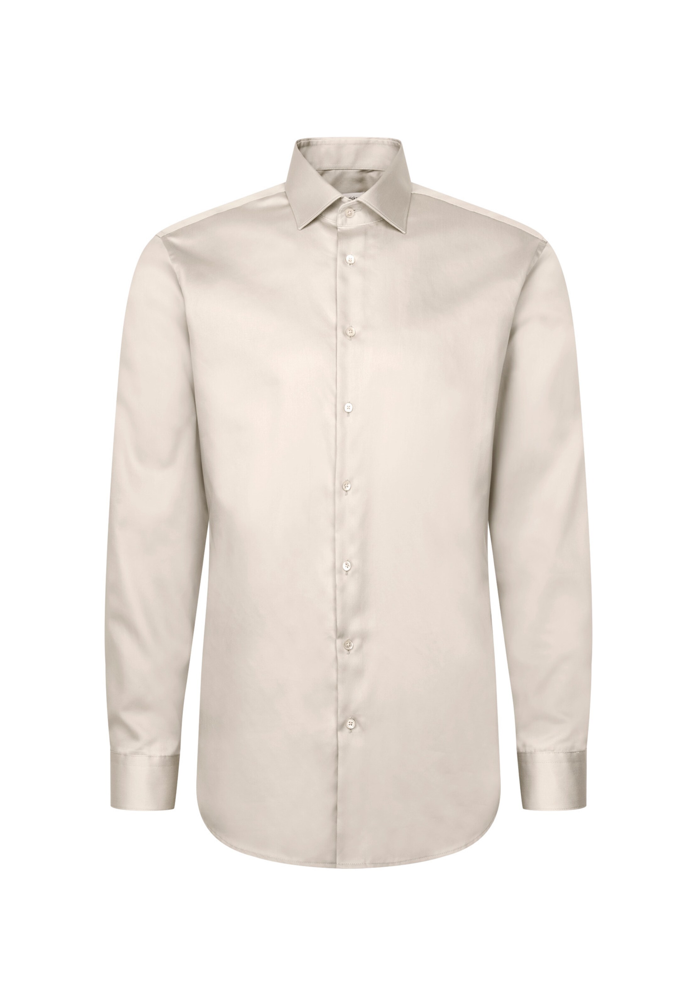 Chemise 'Smart Classics' SEIDENSTICKER en beige : devant