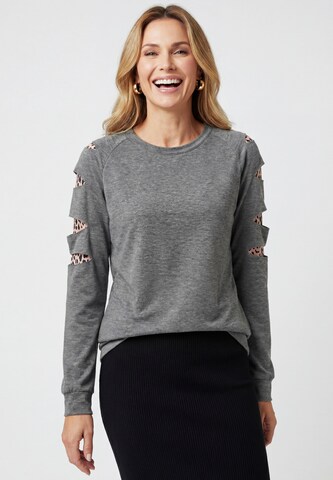 usha BLACK LABEL - Sudadera en gris: frente