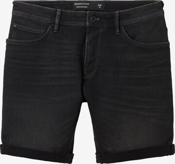 TOM TAILOR DENIM Regular Jeans in Zwart: voorkant