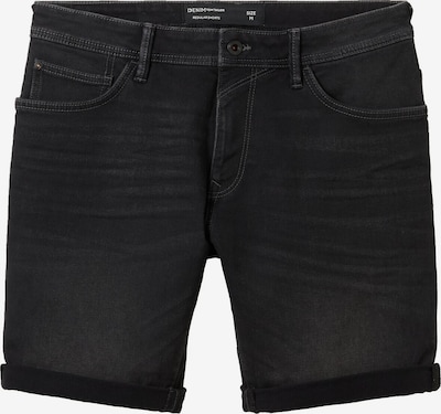 TOM TAILOR DENIM Shorts in black denim, Produktansicht