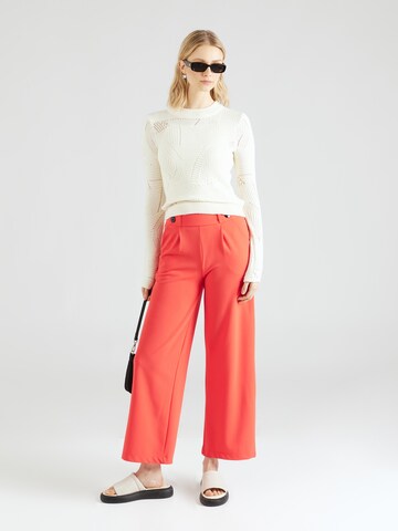 Wide Leg Pantalon à pince 'Geggo' JDY en rouge