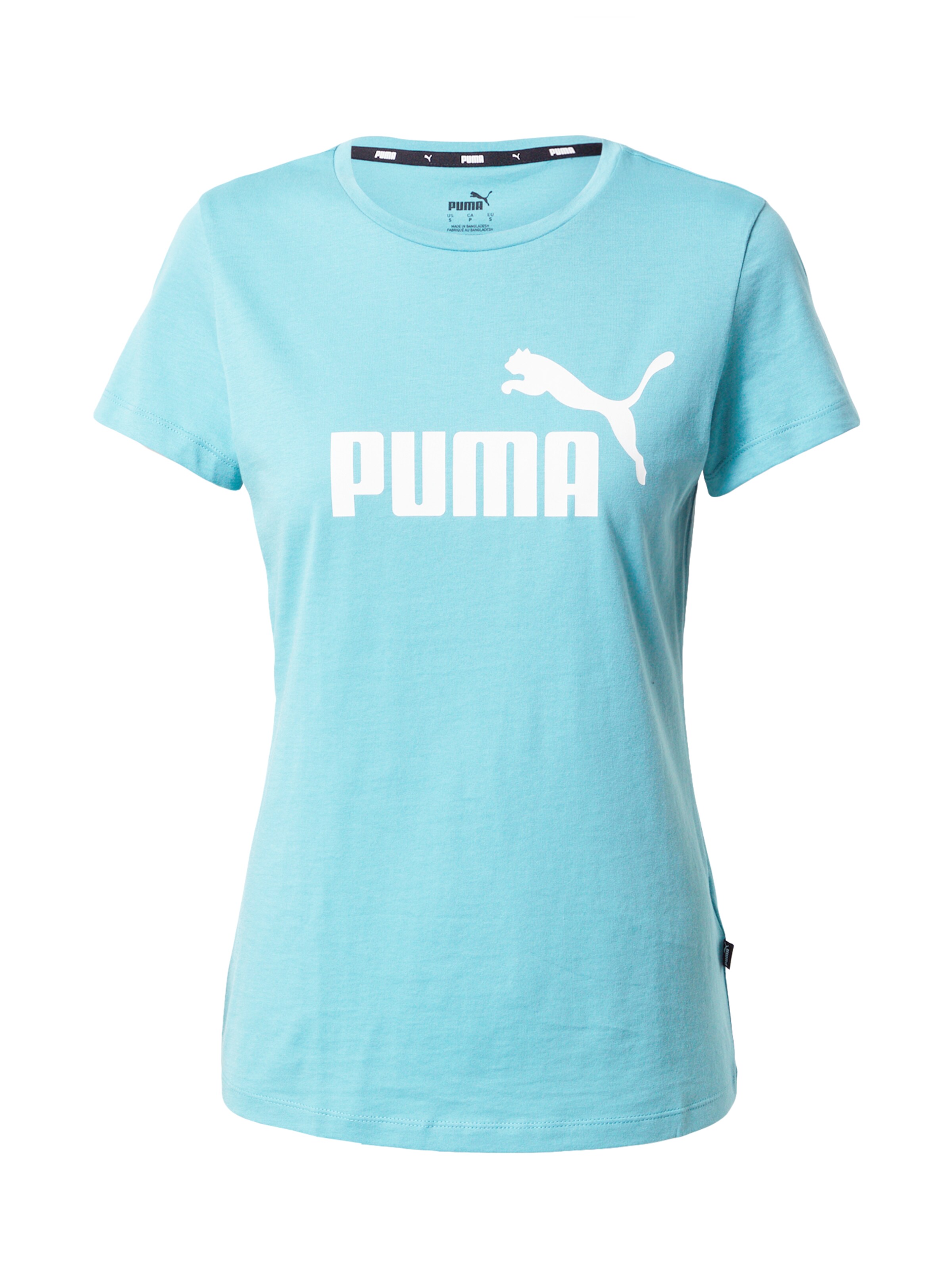 light blue puma shirt