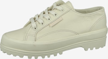 SUPERGA Lace-Up Shoes in White: front