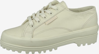 SUPERGA Schnürschuh in creme, Produktansicht