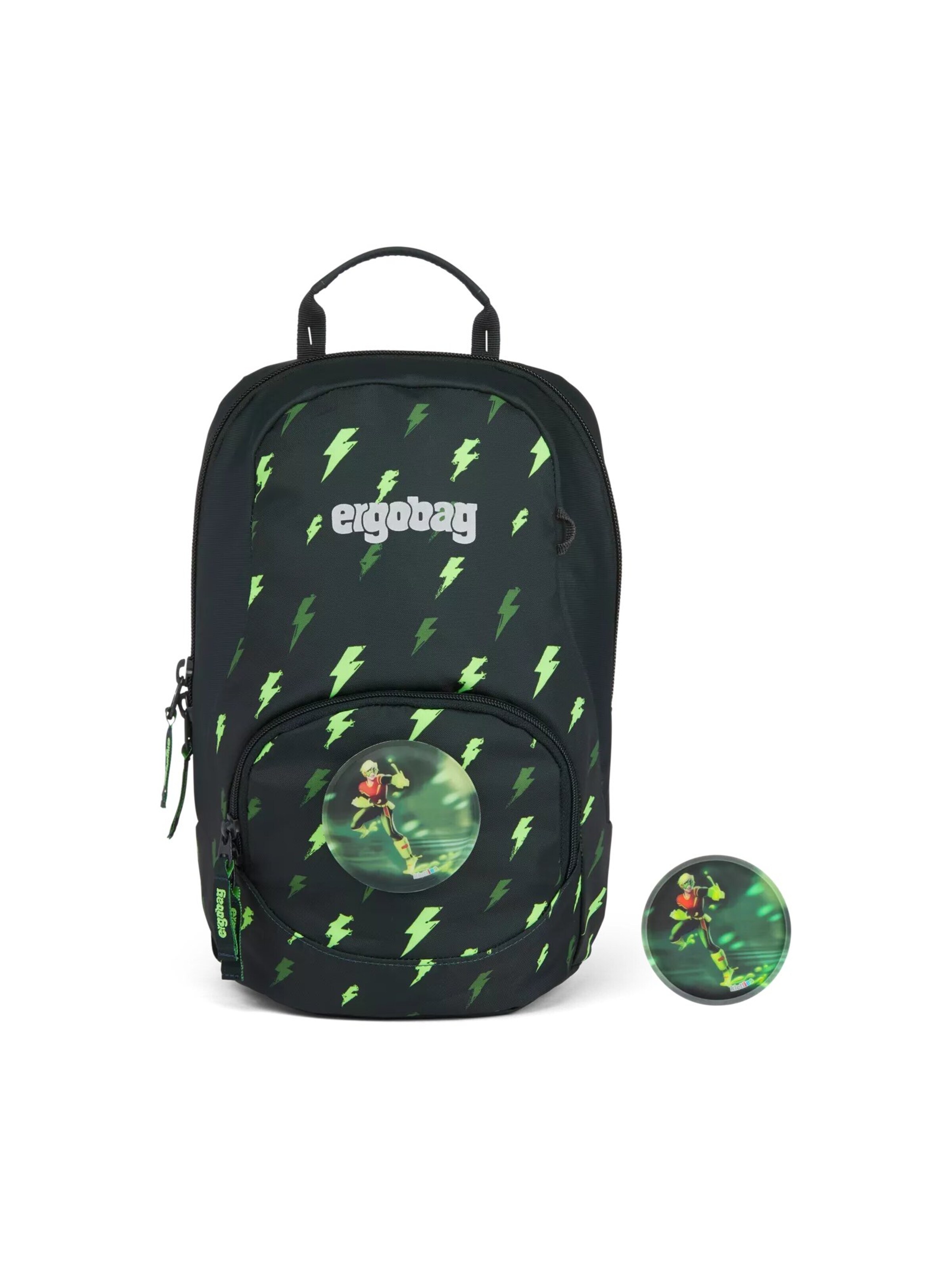 ergobag Rucksack 'Kinderrucksack Ease Small'‌‌‌‌‌ in Blau: Vorderseite