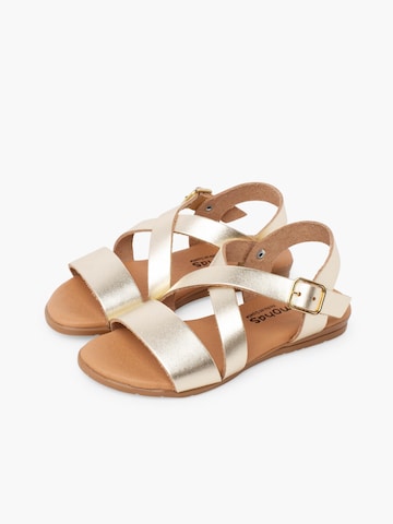 Sandales Pisamonas en beige