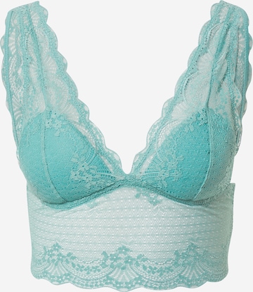 SISTERS POINT Regular Bra 'SURI' in Green: front