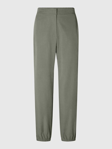 SELECTED Loose fit Pants in Green: front