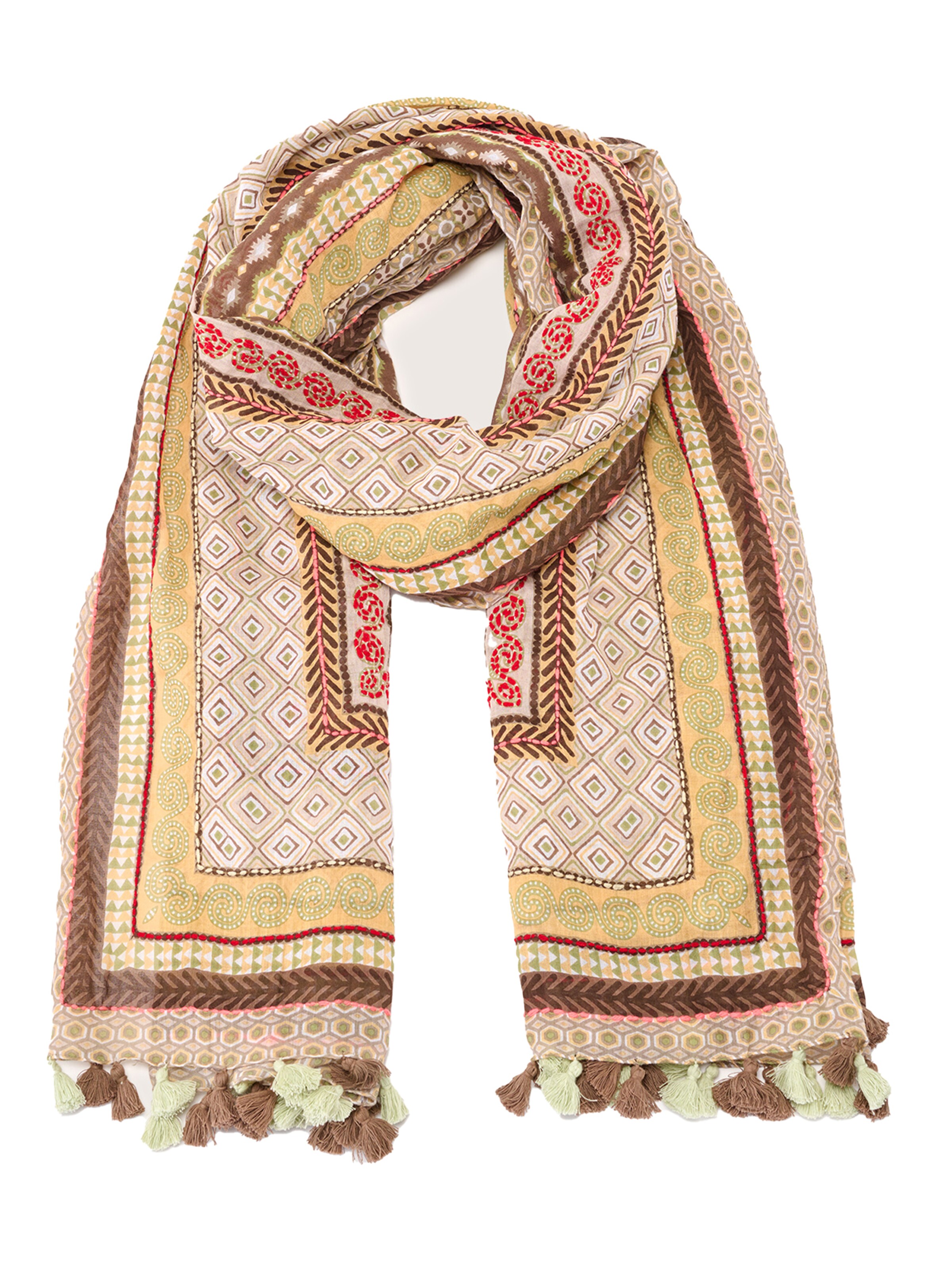 Camomilla Italia Écharpe en mélange de couleurs, Vue avec produit