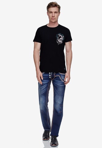 Rusty Neal T-Shirt in Schwarz