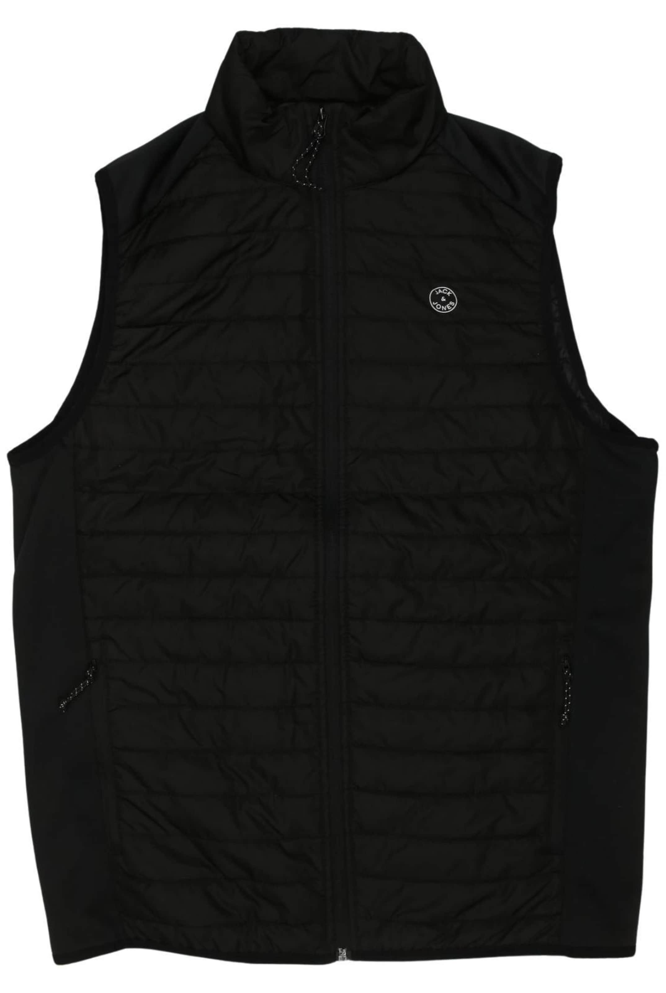 JACK & JONES Vest in M in Black: front