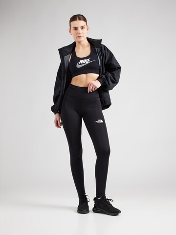 THE NORTH FACE Skinny Sportovní kalhoty 'TRAIL RUN' – černá