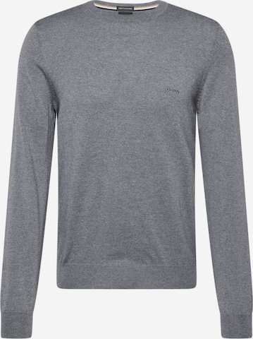 Pullover 'Botto-L' di BOSS in grigio: frontale