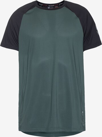 Spyder Functioneel shirt in Groen: voorkant