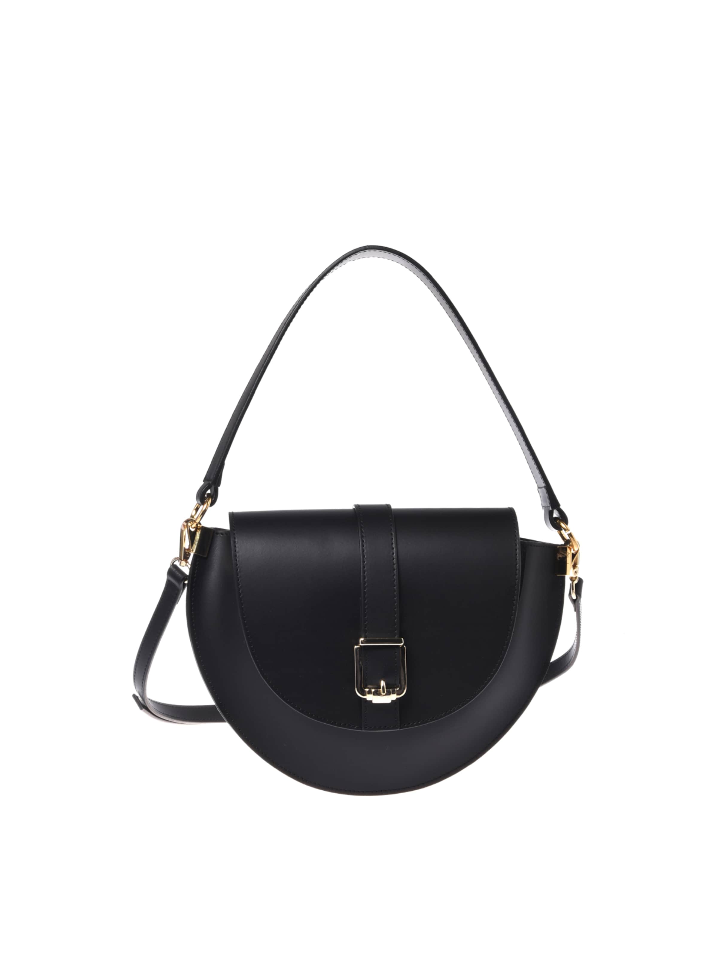 BALDININI Schoudertas in Zwart: voorkant