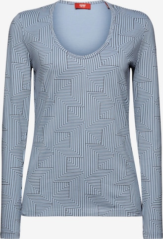 ESPRIT Shirt in Blauw: voorkant