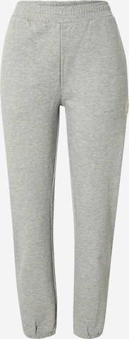 Hummel Tapered Pants in Grey: front