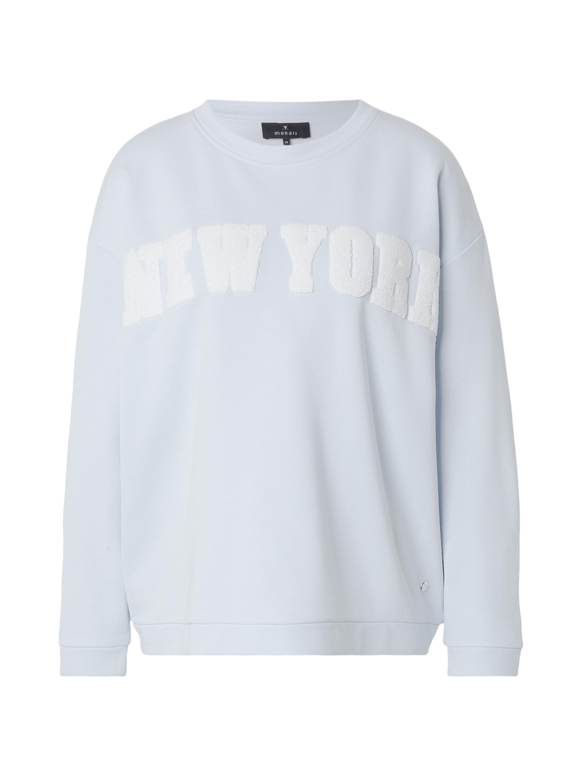 monari Μπλούζα φούτερ σε μπλε: μπροστά