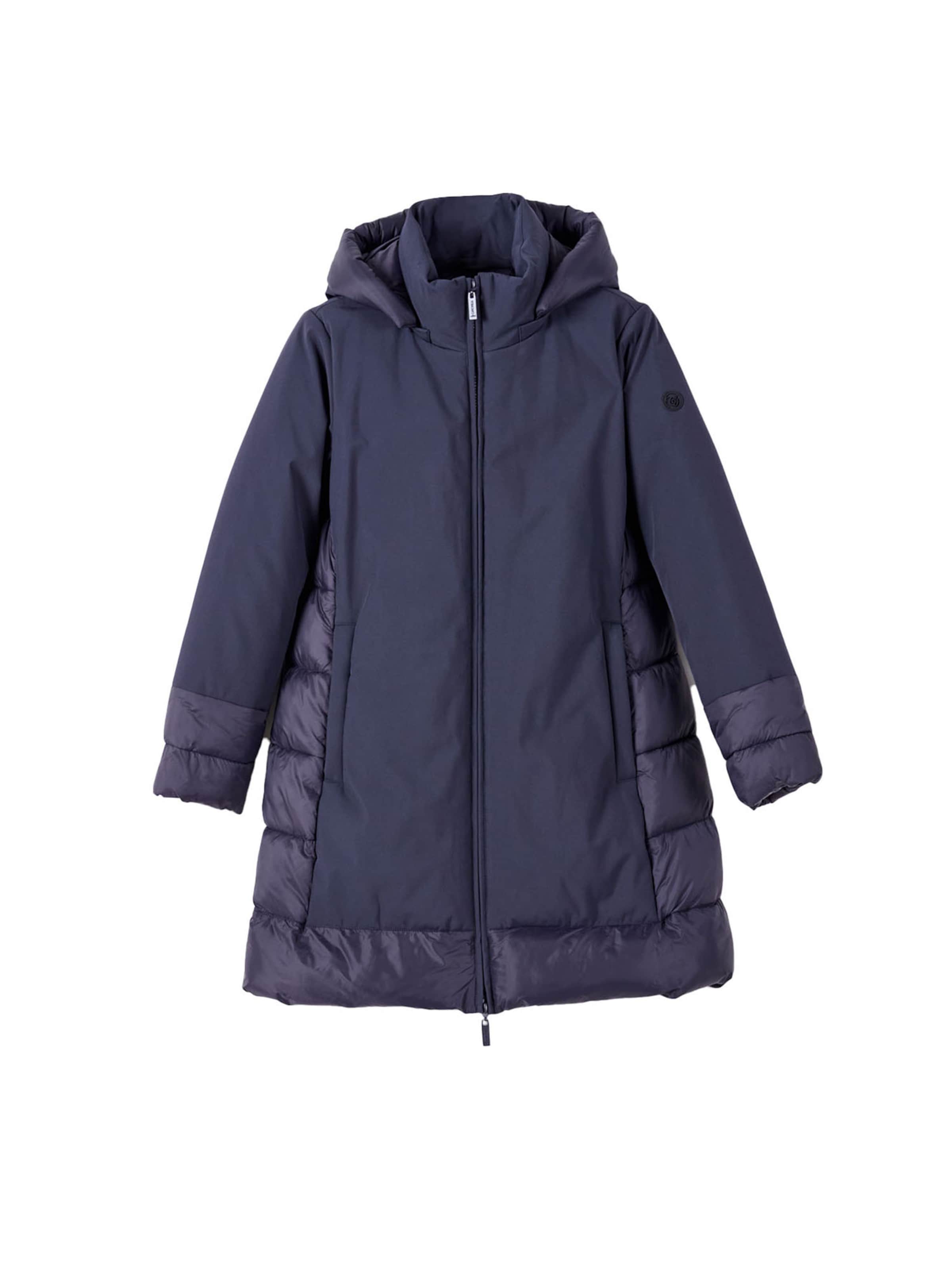 Camomilla Italia Wintermantel 'PUMPY' in Blauw: voorkant