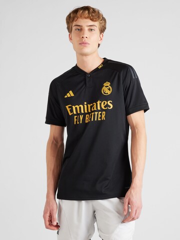 ADIDAS PERFORMANCE Trikot 'Real Madrid 23/24' in Schwarz: Vorderseite