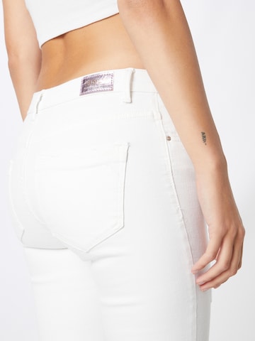 ONLY Skinny Jeans 'PAOLA' i vit