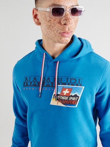 NAPAPIJRI Mikina 'B-PORTALET' - Modrá