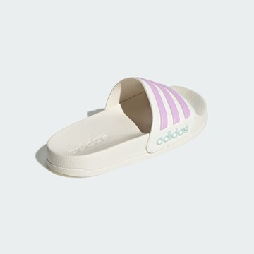 ADIDAS PERFORMANCE Beach & swim shoe 'Adilette Shower' in White