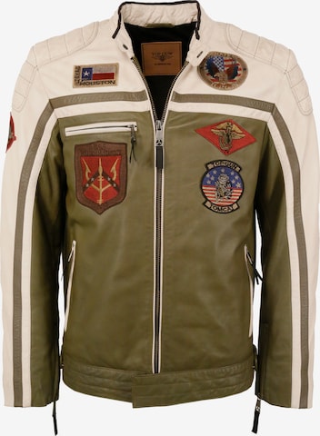 TOP GUN Between-Season Jacket in Green: front