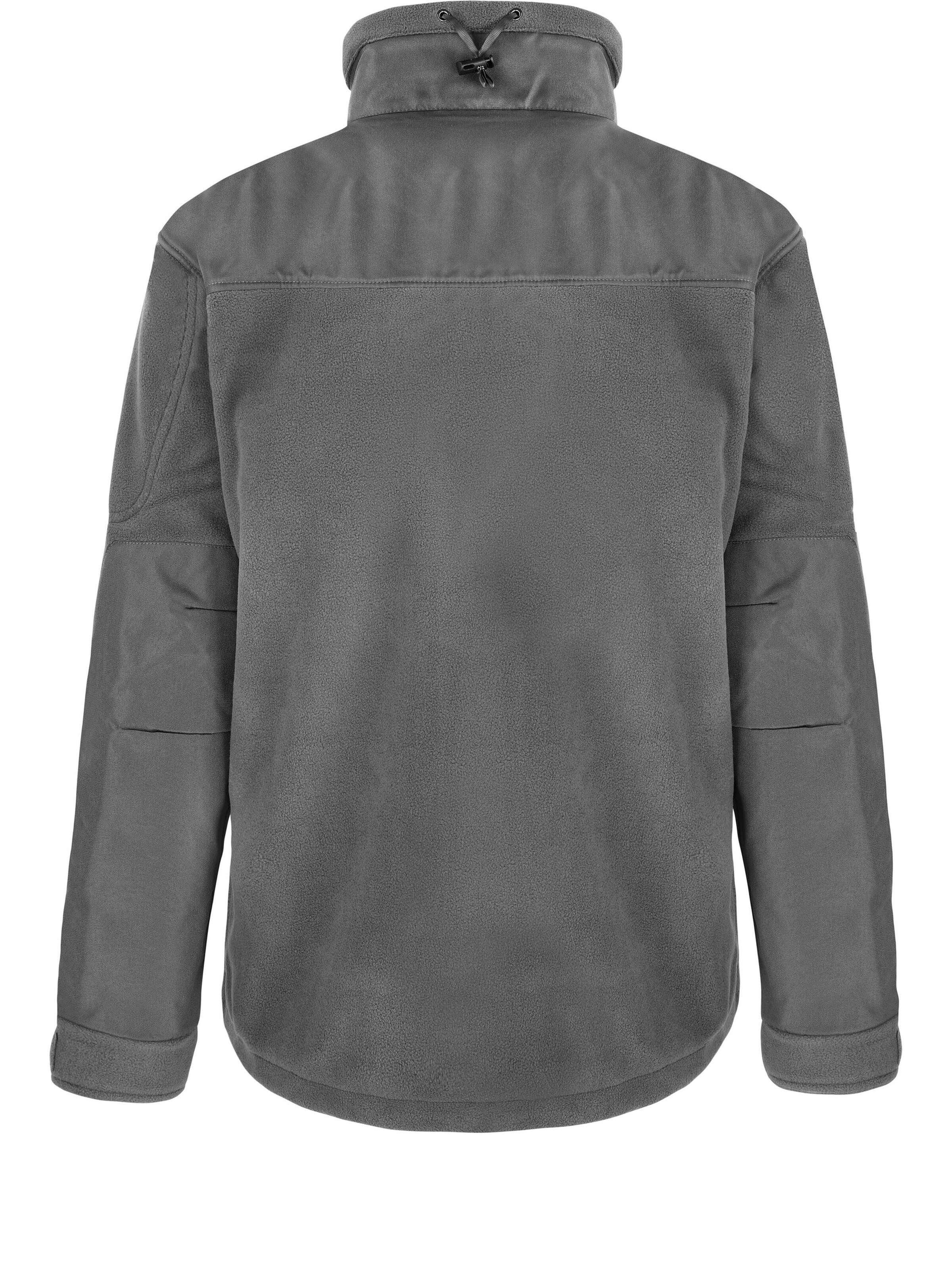 normani Funktionele fleece-jas 'Roald' in Grijs