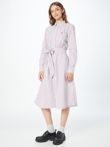 TOMMY HILFIGER Shirt Dress in Purple: front