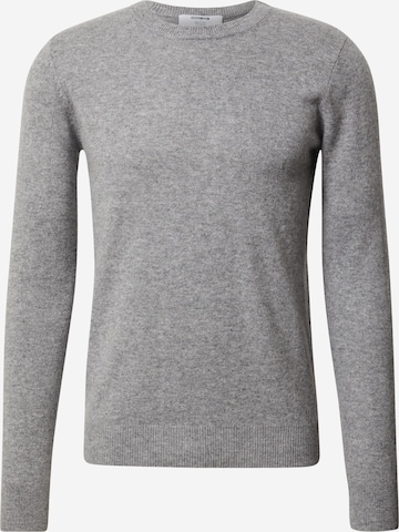 ABOUT YOU x Kevin Trapp Sweater 'Jannes' in Grey: front