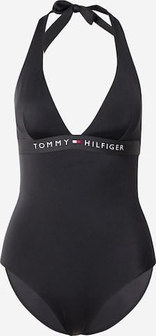 Tommy Hilfiger Underwear Badeanzug in Schwarz: Vorderseite